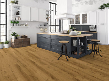 LB Floor Eiche Designboden Eiche Natur – 6 x 240 x 1524 mm, 2,19 m², Rigid SPC, inkl. 1,0 mm Kork-Trittschall