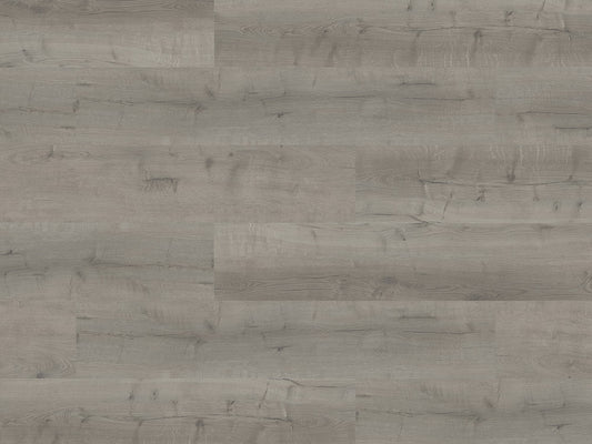LB Floor Eiche Designboden Eiche Grau – 6 x 240 x 1524 mm, 2,19 m², Rigid SPC, inkl. 1,0 mm Kork-Trittschall