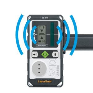 Empfänger für Rotationslaser SensoLite G 210 Set